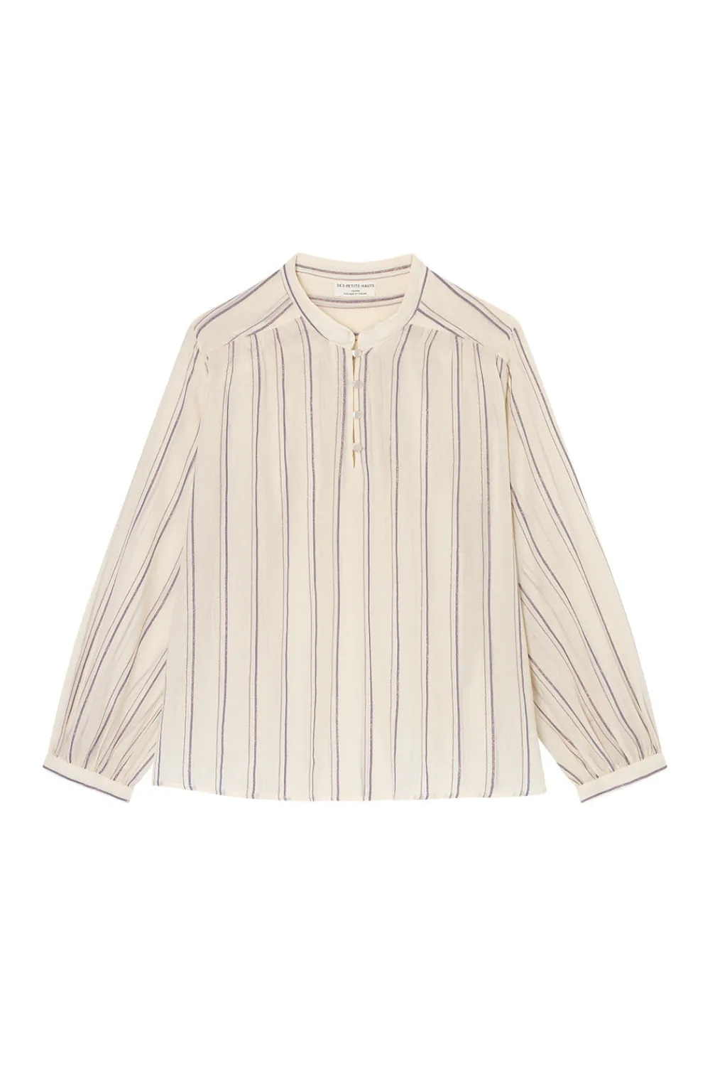 Des Petits Hauts Blouse Eustache Rayure Nimbu RAYURENIMBU Clearance
