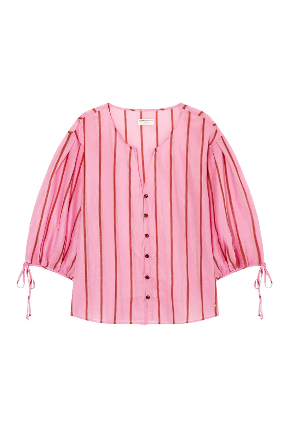 Des Petits Hauts Blouse Sancho Rayure Sienna RAYURESIENNA Store