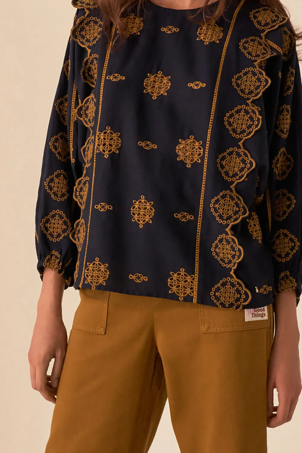 Des Petits Hauts blouse scarlie MARINE New