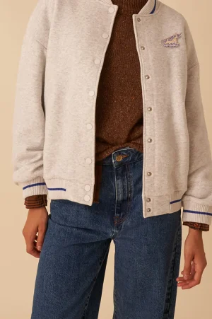 Des Petits Hauts bomber joker gris chine GRISCHINE Discount
