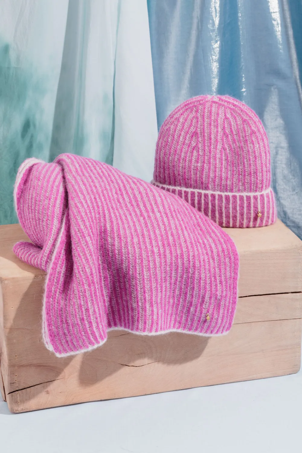 Des Petits Hauts bonnet charline ecru/crush Cheap