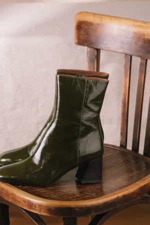 Des Petits Hauts bottines à talon leonille PICKLE Discount