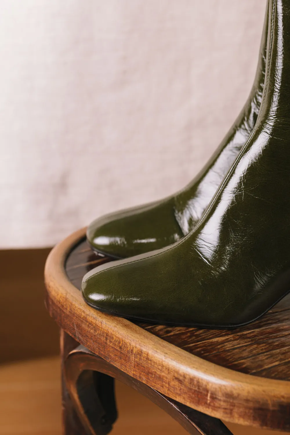 Des Petits Hauts bottines à talon leonille PICKLE Store