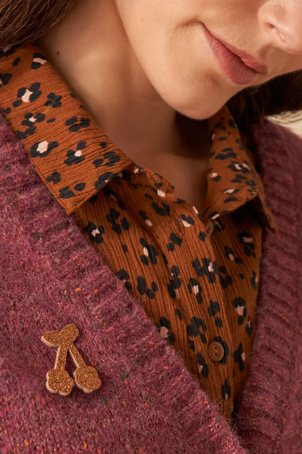 Des Petits Hauts broche nora UNIQUE Sale