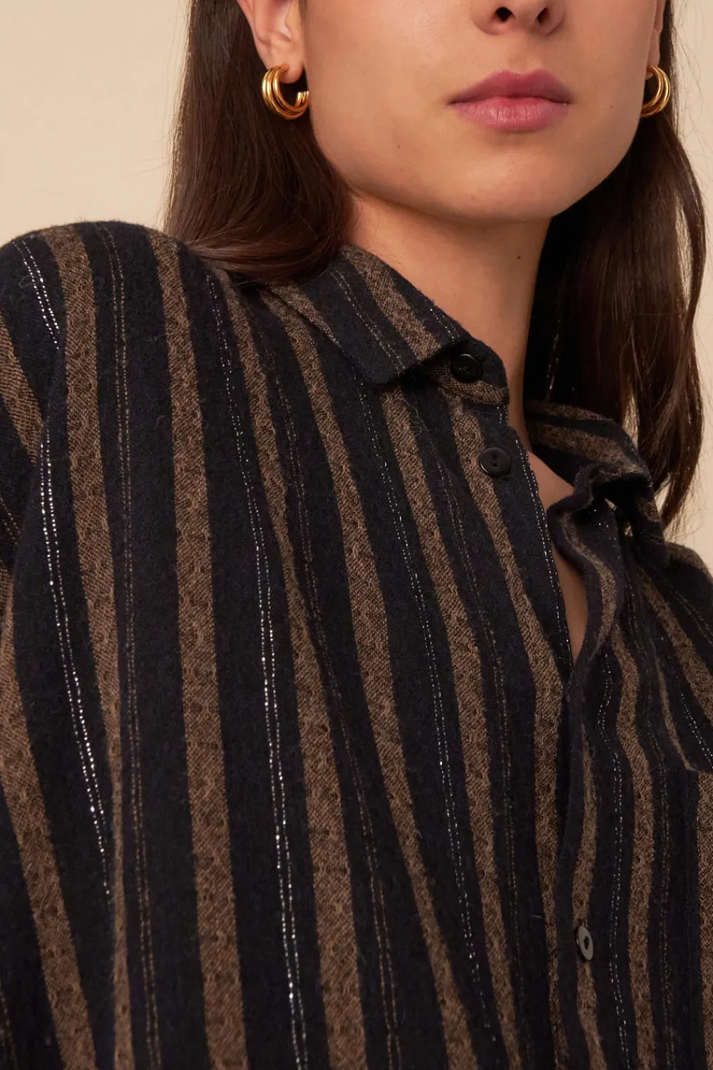 Des Petits Hauts chemise etilou rayure bonnie RAYUREBONNIE Outlet