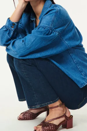 Des Petits Hauts Chemise Lana BLUE Shop