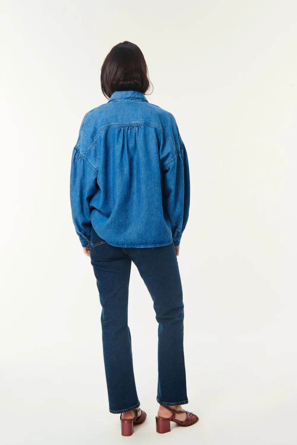 Des Petits Hauts Chemise Lana BLUE Shop