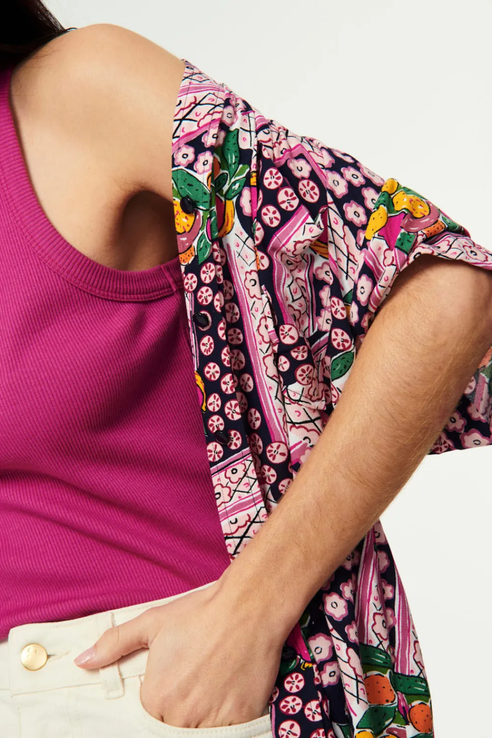 Des Petits Hauts Chemise Sablon FRUTTI Cheap