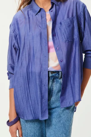 Des Petits Hauts Chemise Varenon FIGUE Flash Sale