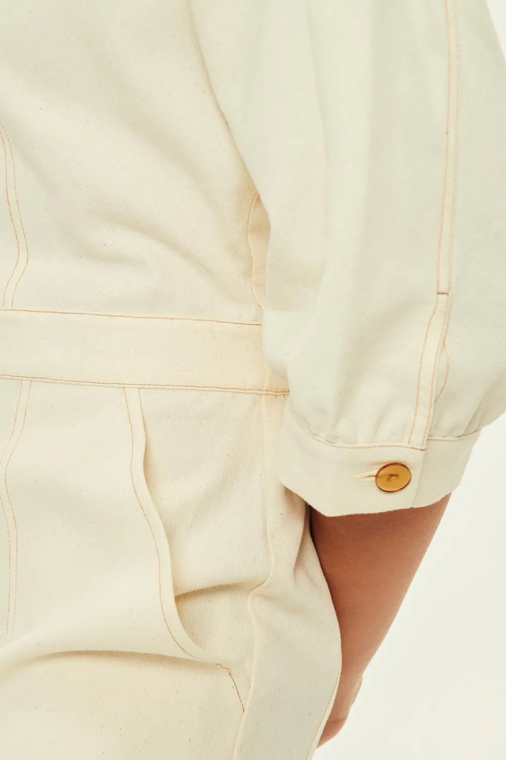 Des Petits Hauts Combi pantalon Emanuel CREME Fashion