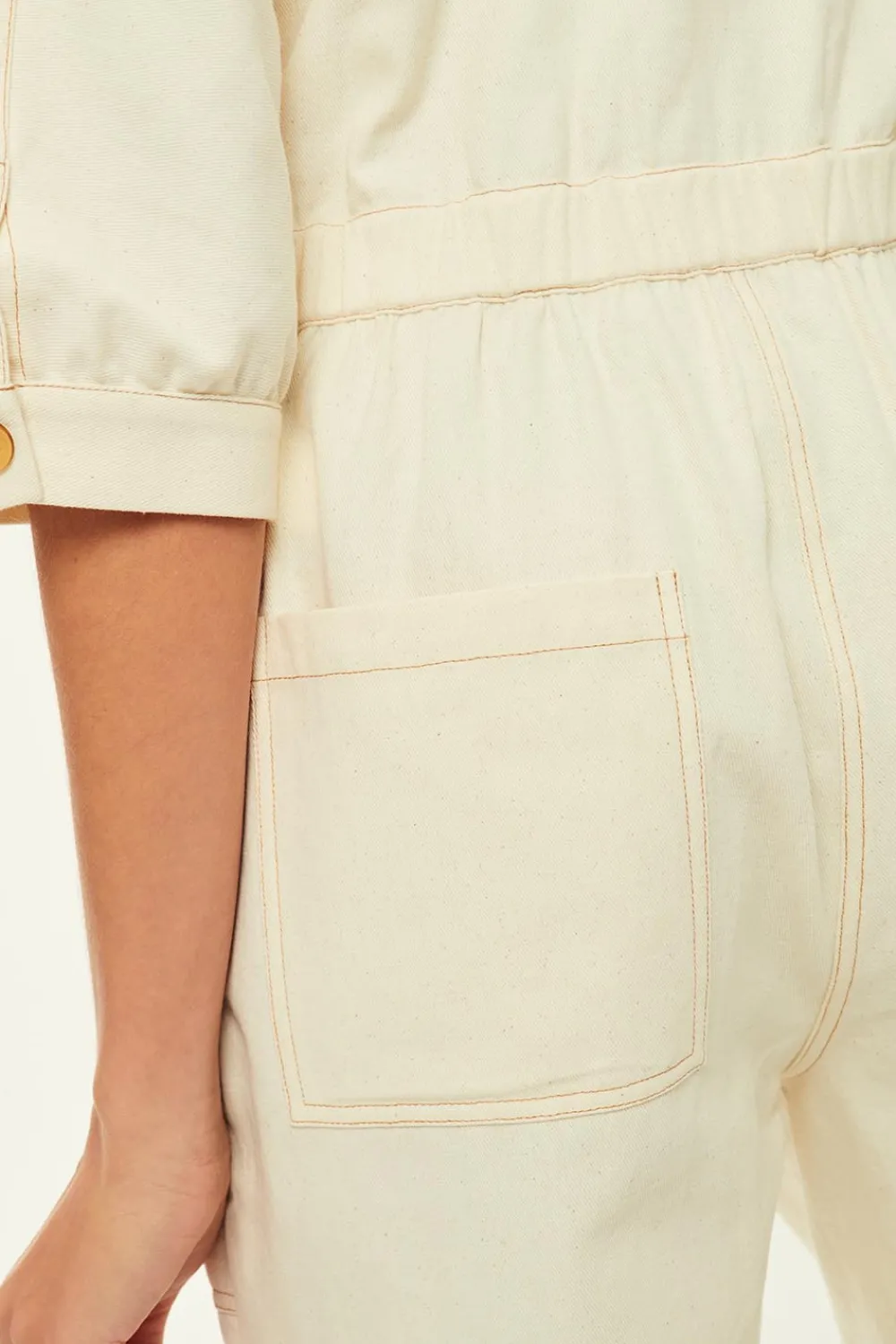 Des Petits Hauts Combi pantalon Emanuel CREME Fashion