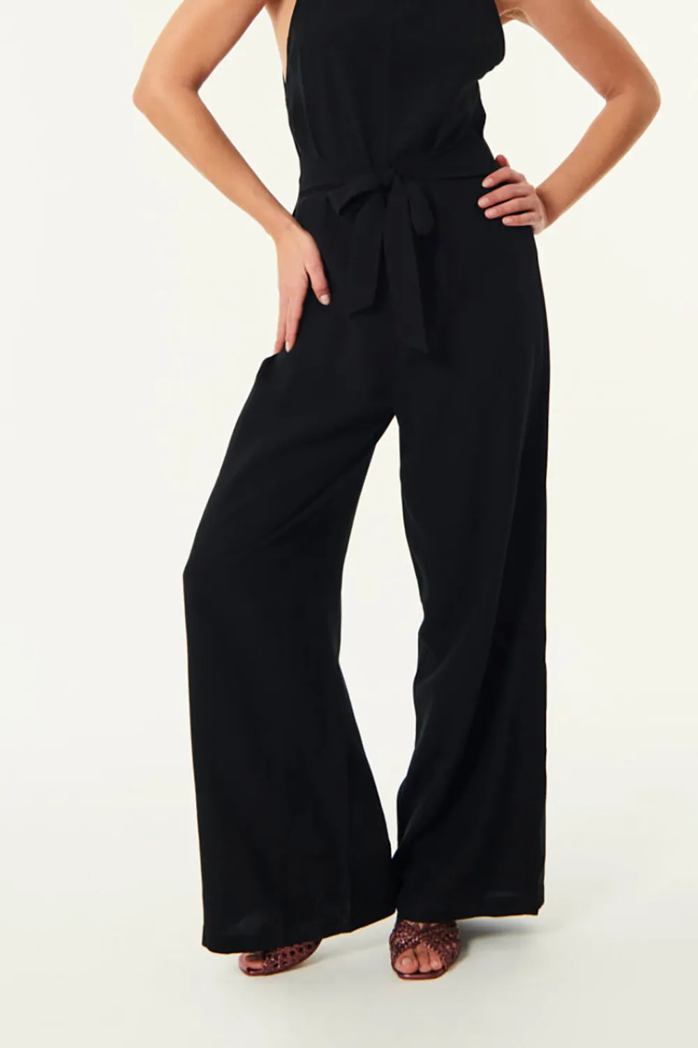 Des Petits Hauts Combi pantalon Espoline NOIR Outlet