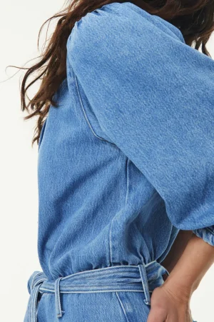Des Petits Hauts Combi pantalon Larry Vintage Blue VINTAGEBLUE Shop