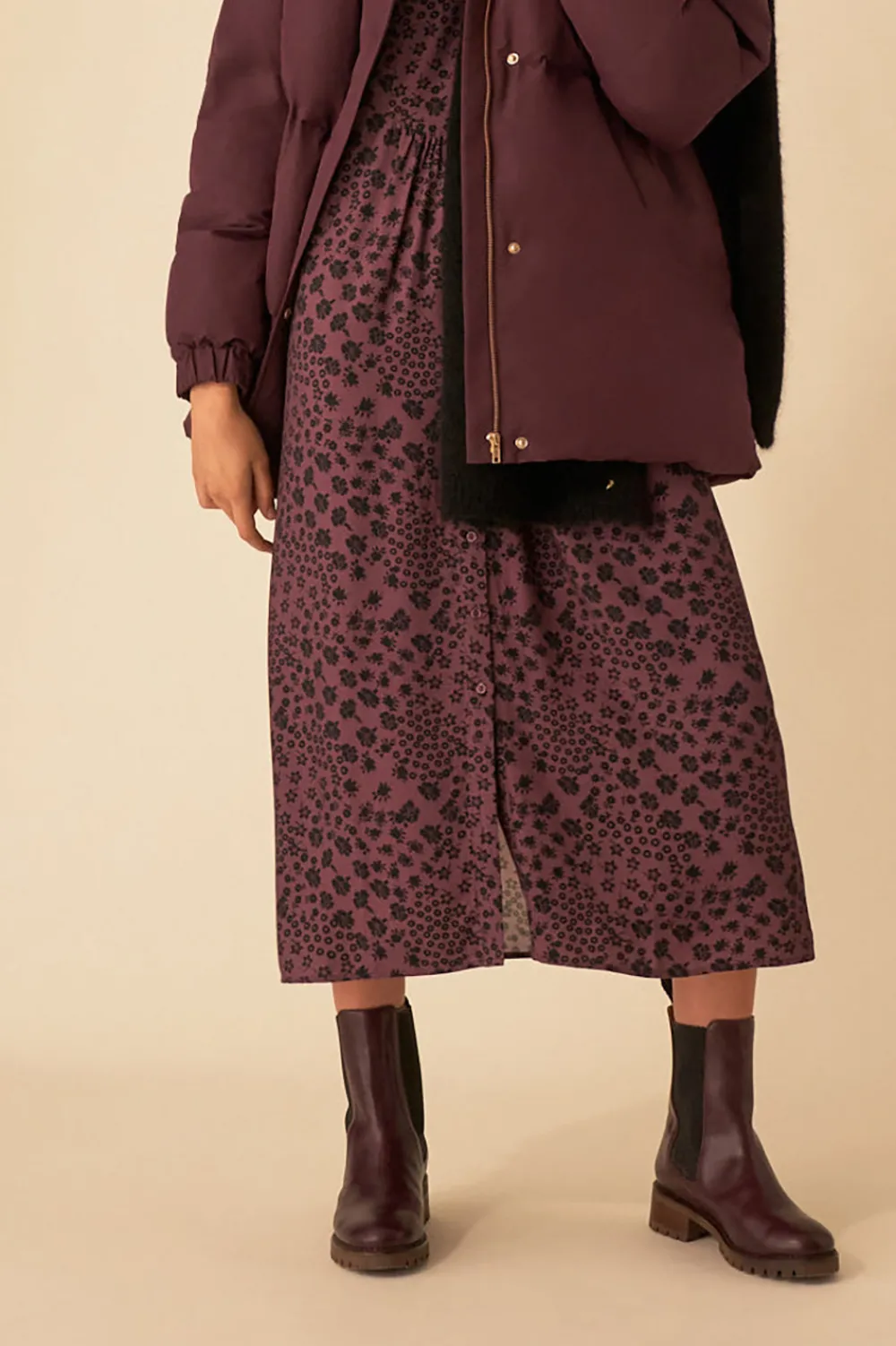 Des Petits Hauts doudoune stuart BLUEBERRY Sale