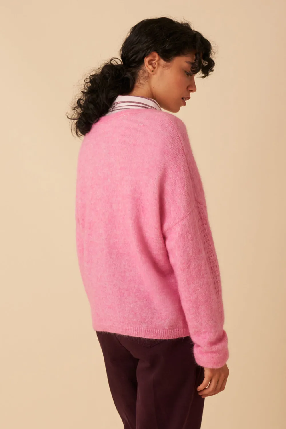 Des Petits Hauts gilet alina GUIMAUVE Best