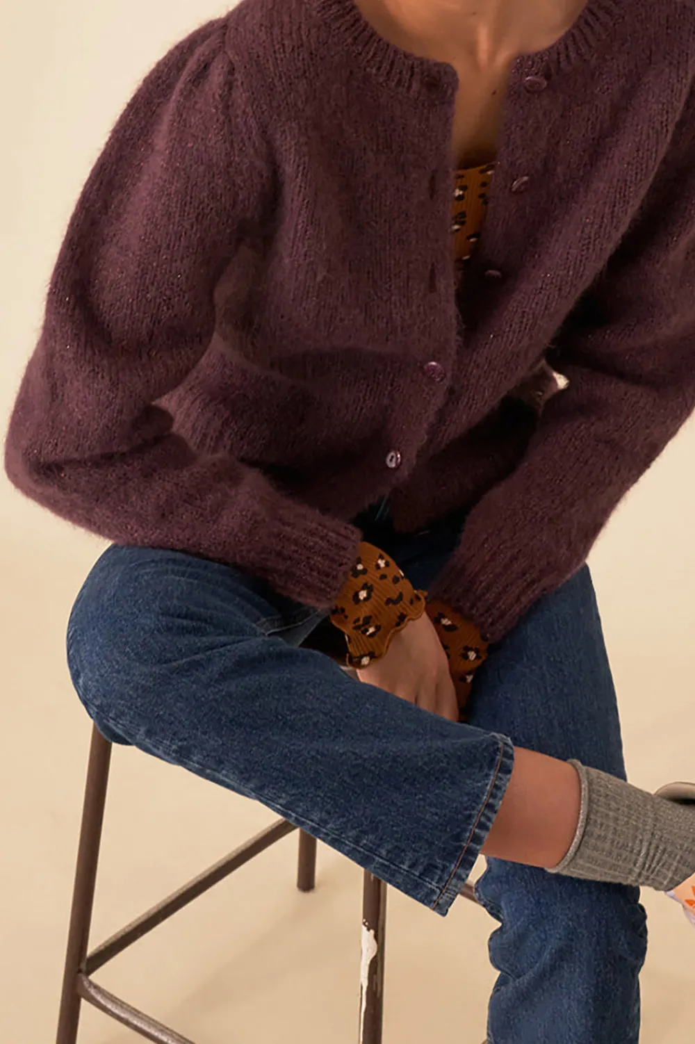 Des Petits Hauts gilet apache VIOLETTE Fashion