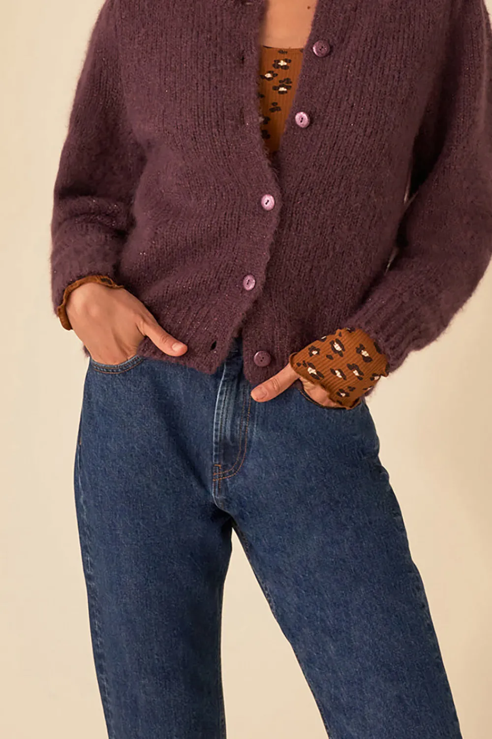 Des Petits Hauts gilet apache VIOLETTE Fashion