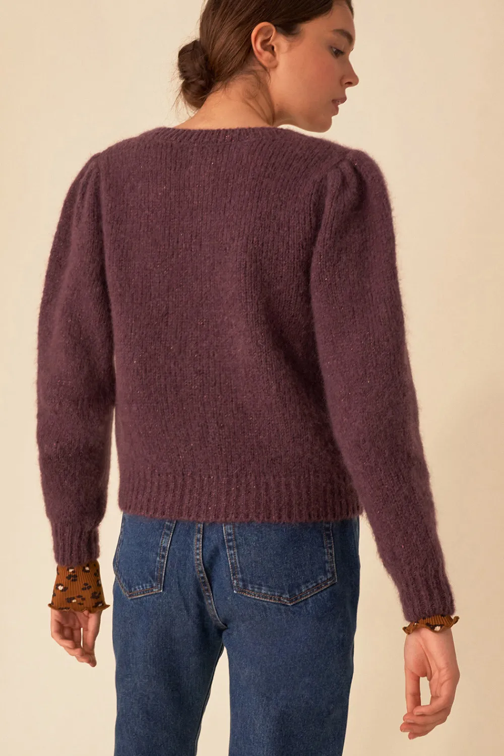 Des Petits Hauts gilet apache VIOLETTE Fashion