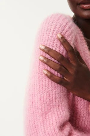 Des Petits Hauts Gilet Bulette Rose/Oasis Best