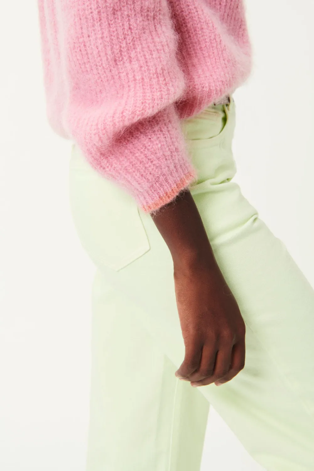 Des Petits Hauts Gilet Bulette Rose/Oasis Best