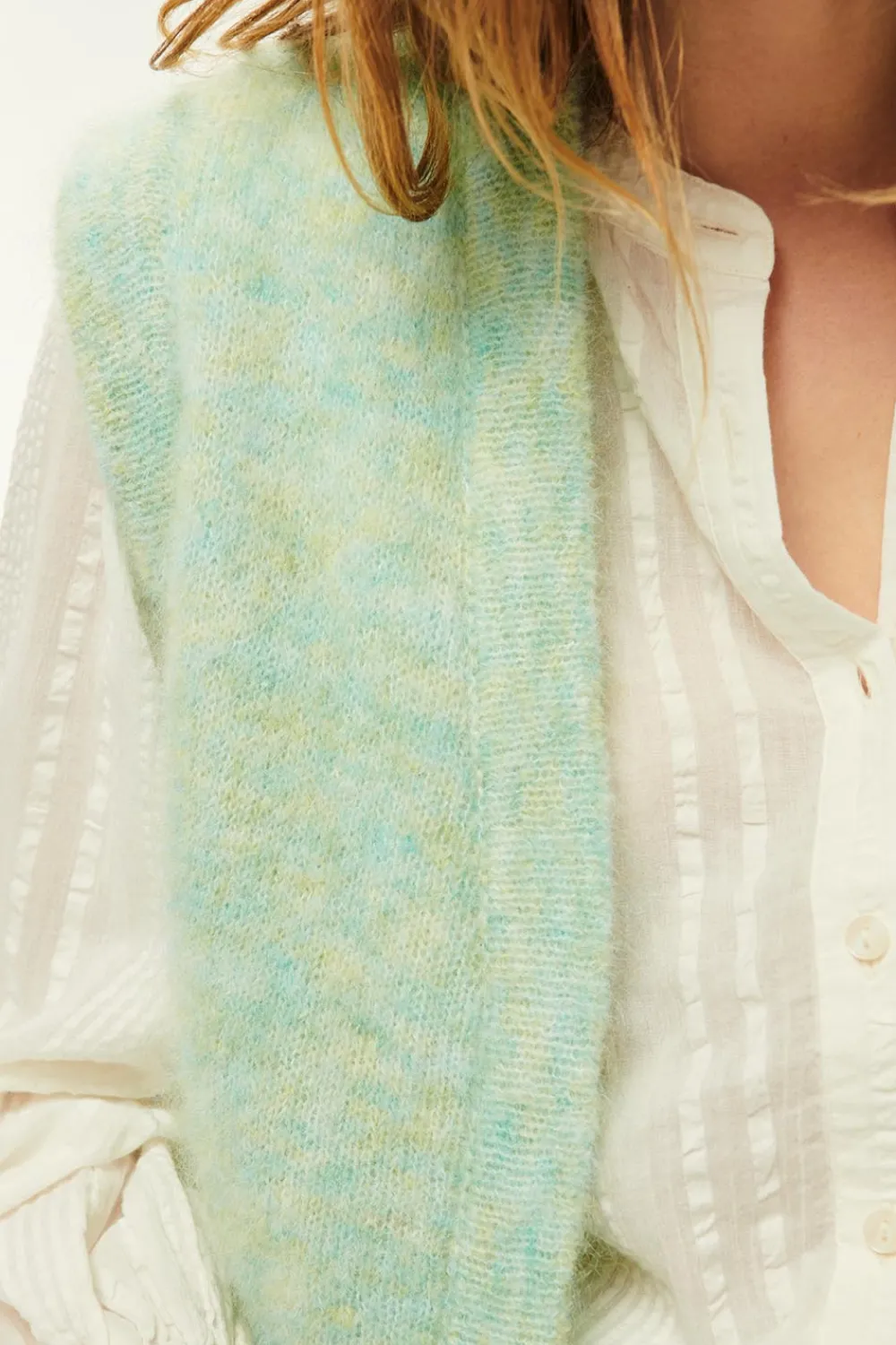 Des Petits Hauts Gilet Bunny Anis Chine ANISCHINE Fashion