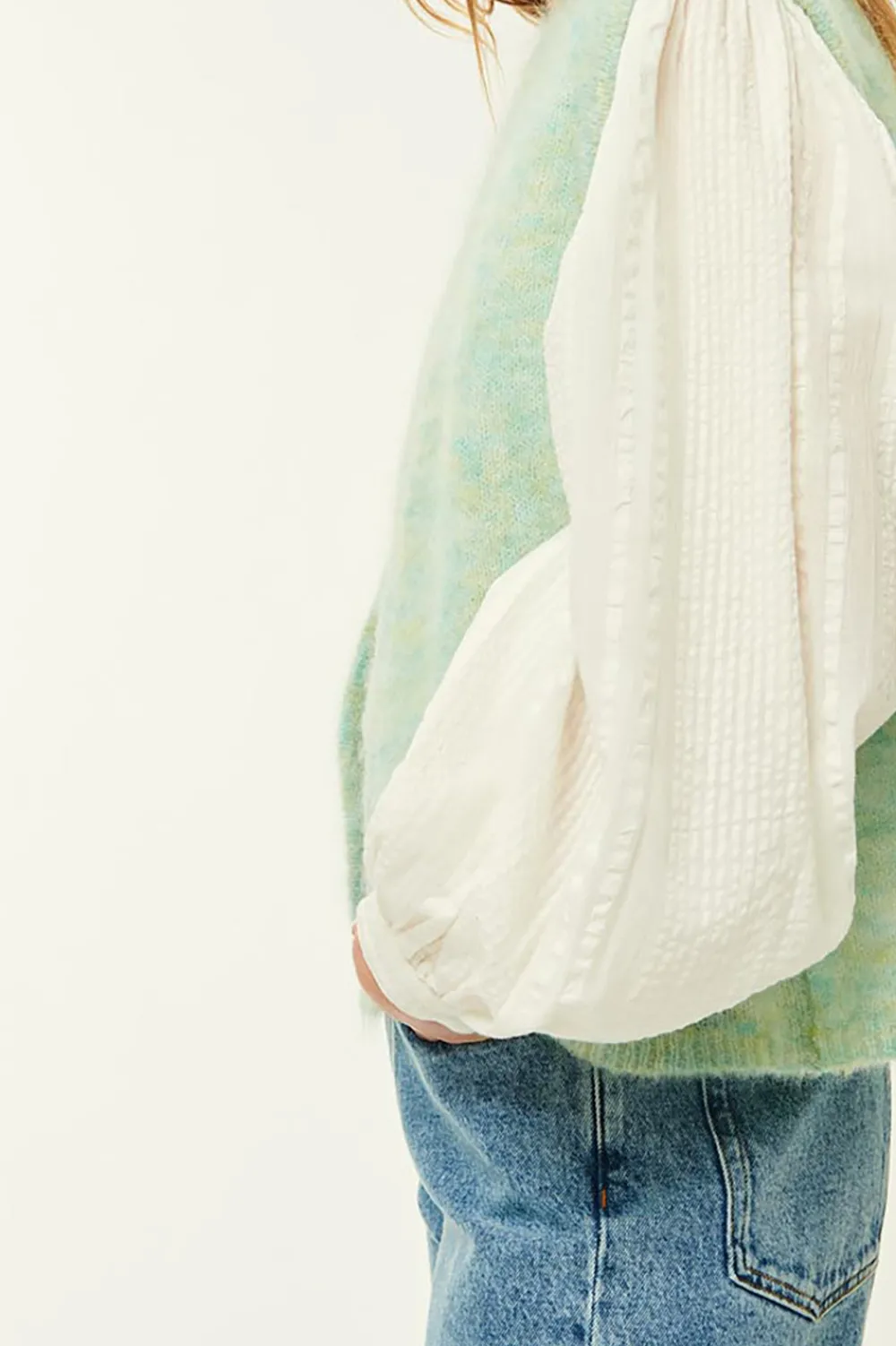 Des Petits Hauts Gilet Bunny Anis Chine ANISCHINE Fashion