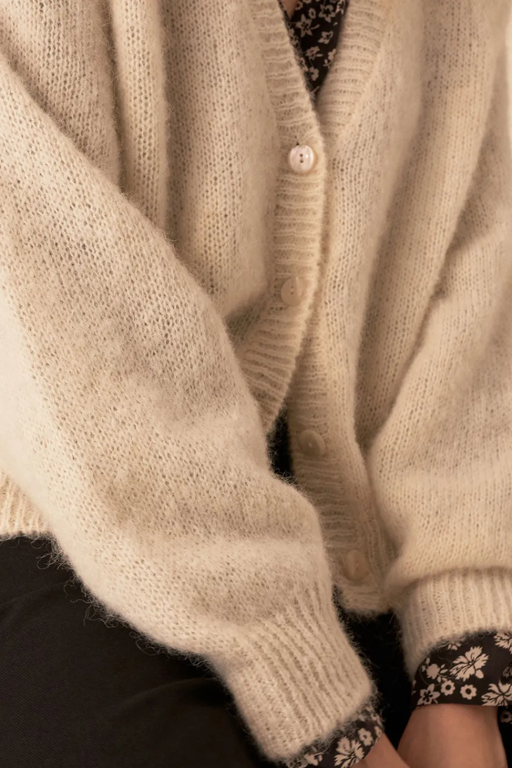 Des Petits Hauts gilet davy ECRU Shop