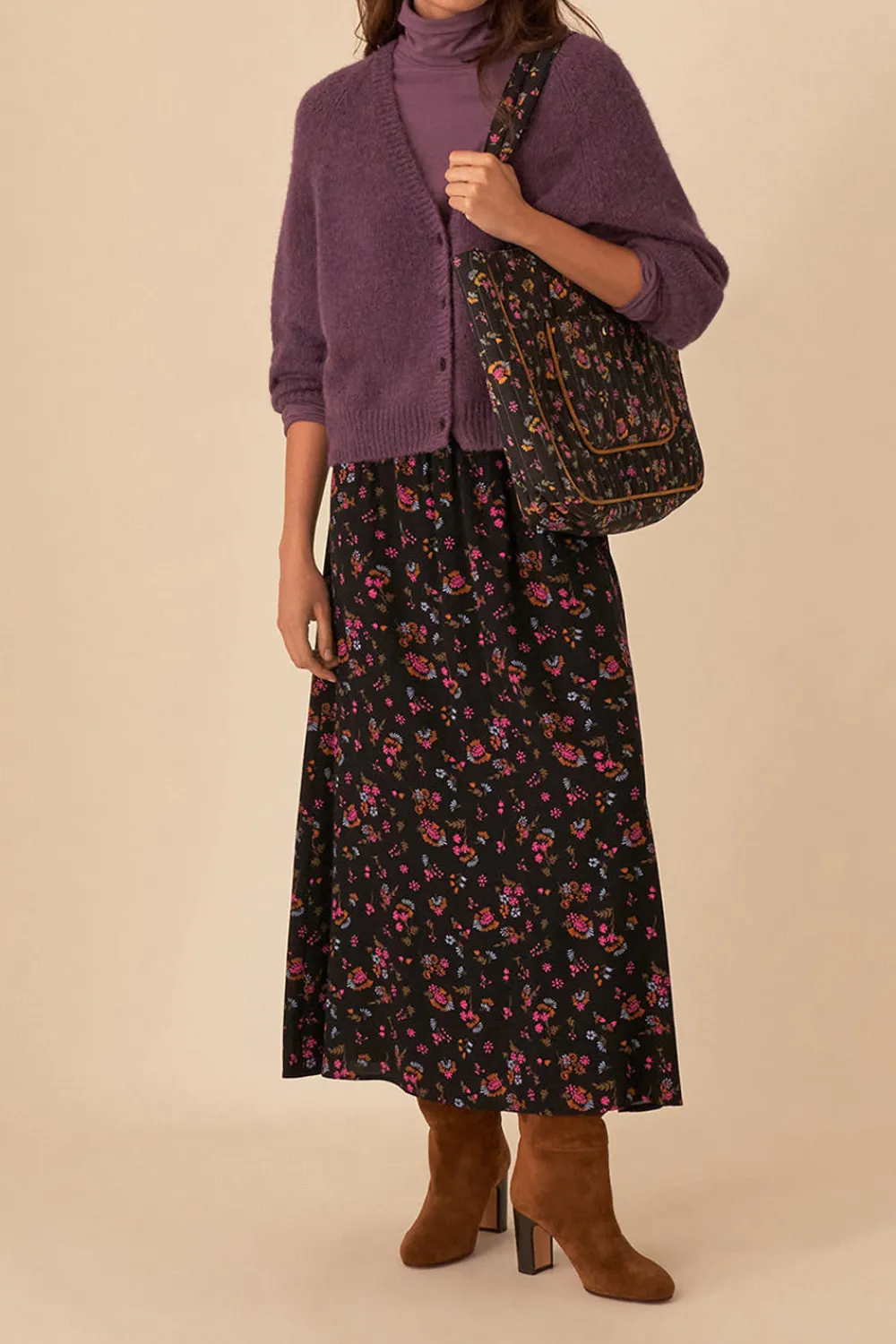 Des Petits Hauts gilet davy VIOLETTE Discount