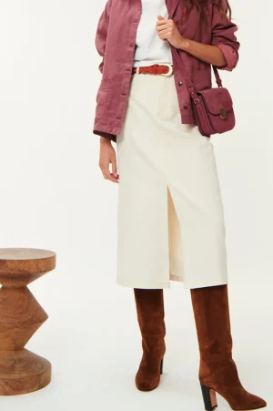 Des Petits Hauts Jupe Emati CREME Best Sale