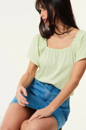 Des Petits Hauts Jupe Loubaba Vintage Blue VINTAGEBLUE Store