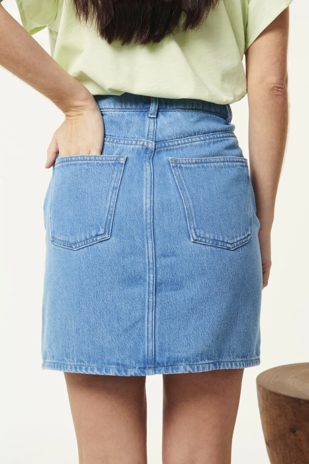 Des Petits Hauts Jupe Loubaba Vintage Blue VINTAGEBLUE Store