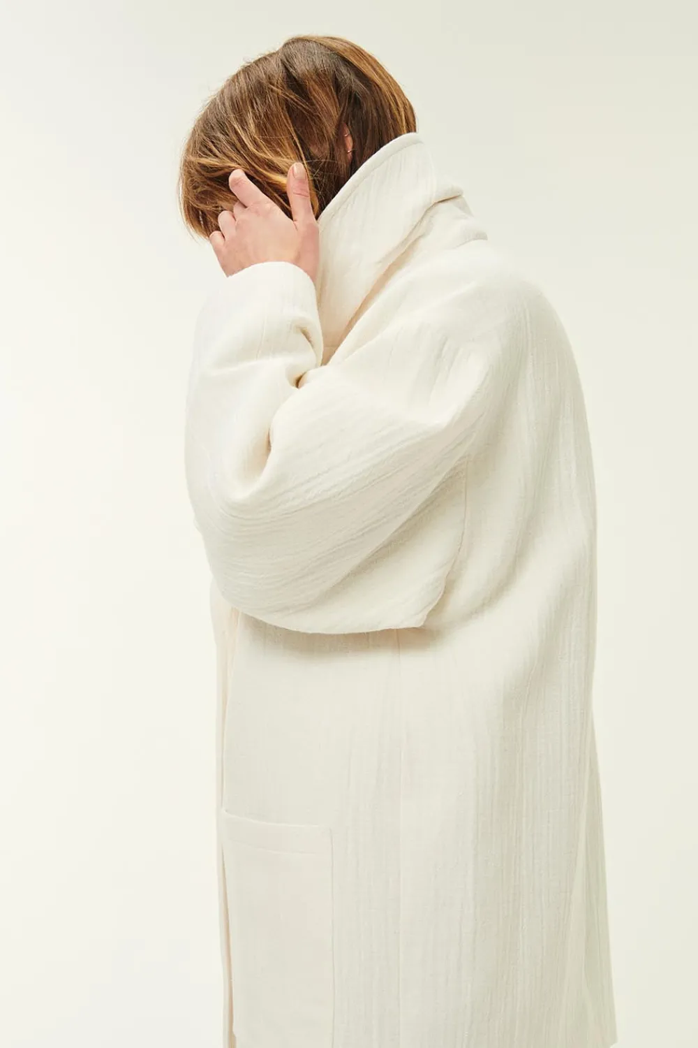 Des Petits Hauts Manteau Neva CREME Fashion