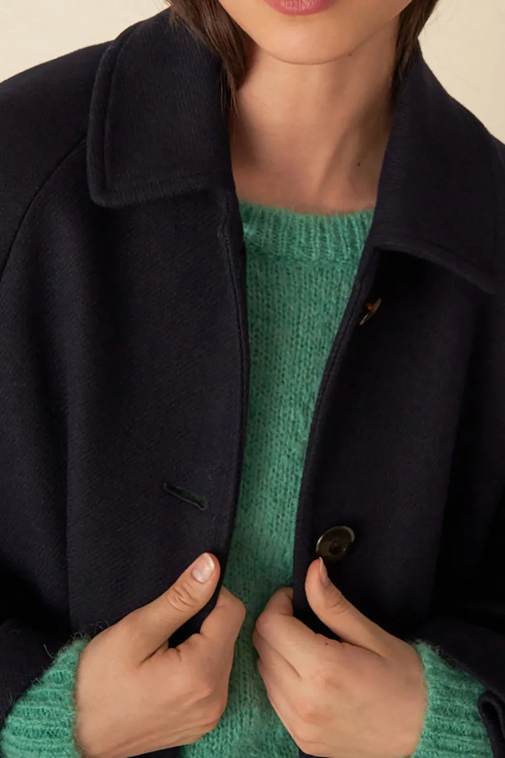 Des Petits Hauts manteau nevio MARINE Outlet