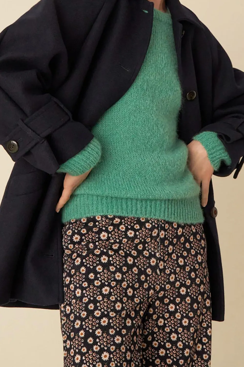 Des Petits Hauts manteau nevio MARINE Outlet