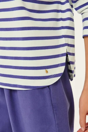 Des Petits Hauts Marinière Filly Ecru/Figue Cheap