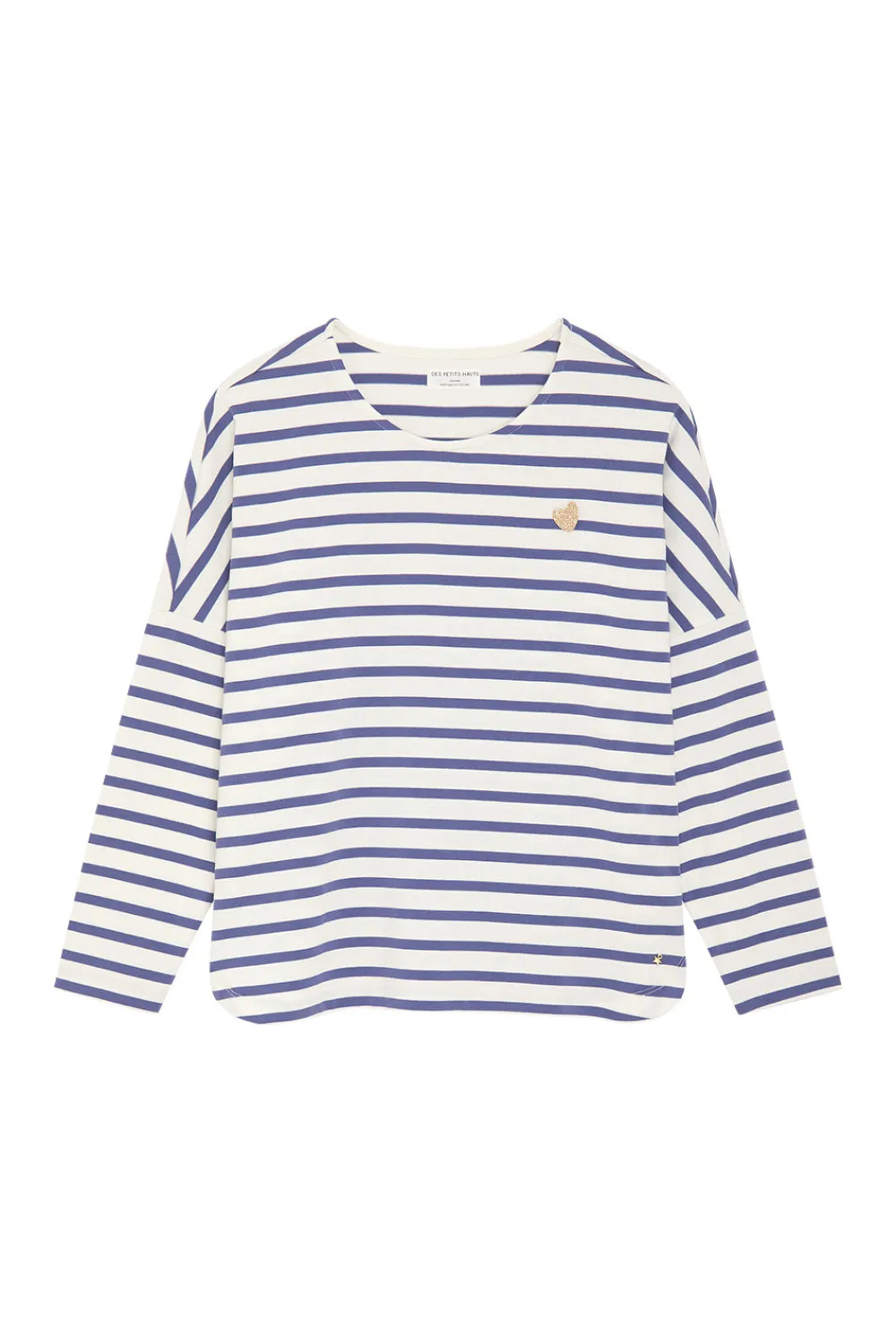 Des Petits Hauts Marinière Filly Ecru/Figue Cheap