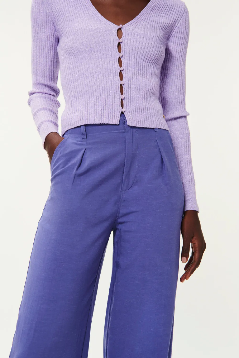 Des Petits Hauts Pantalon Espiza FIGUE Outlet