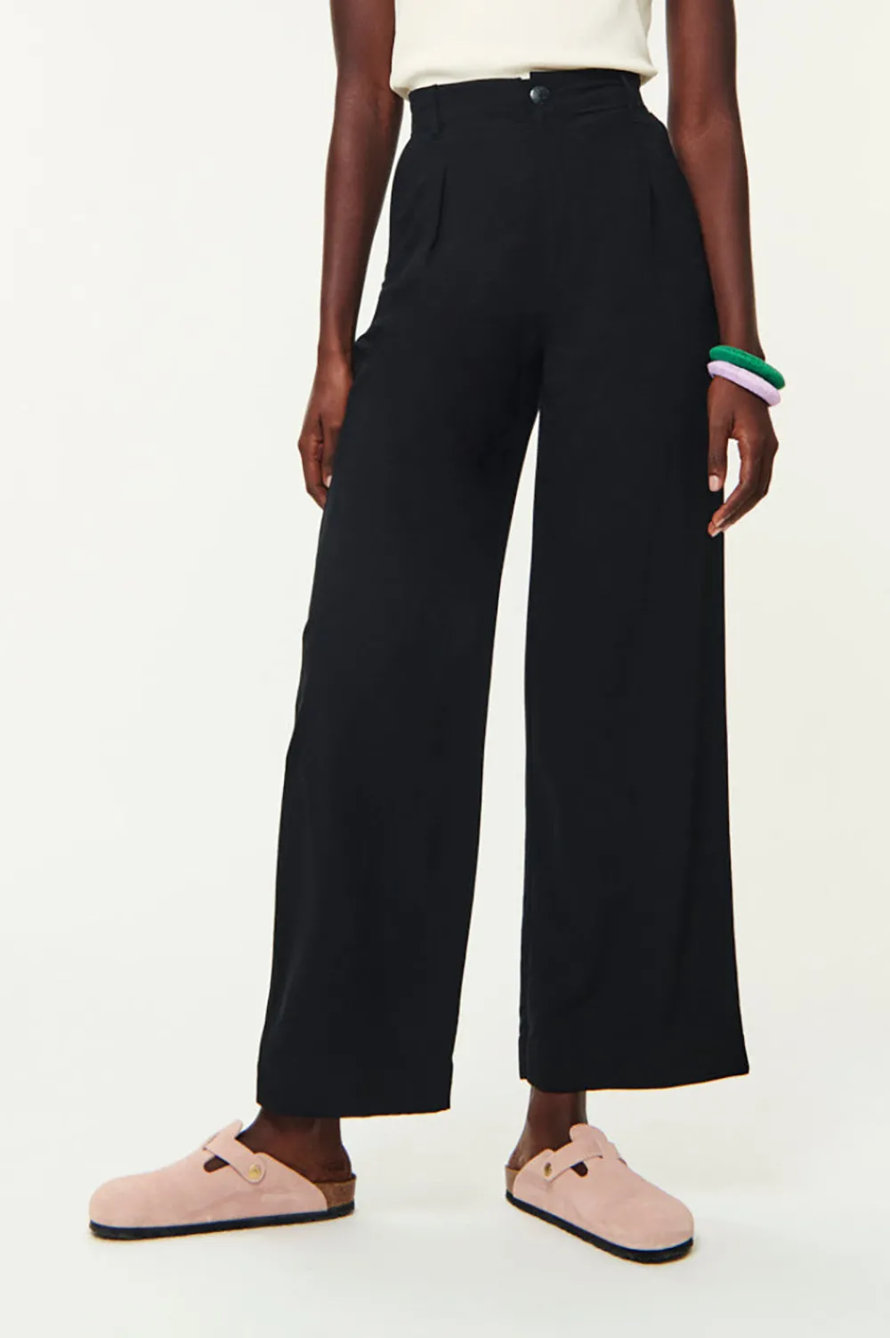 Des Petits Hauts Pantalon Espiza NOIR Clearance