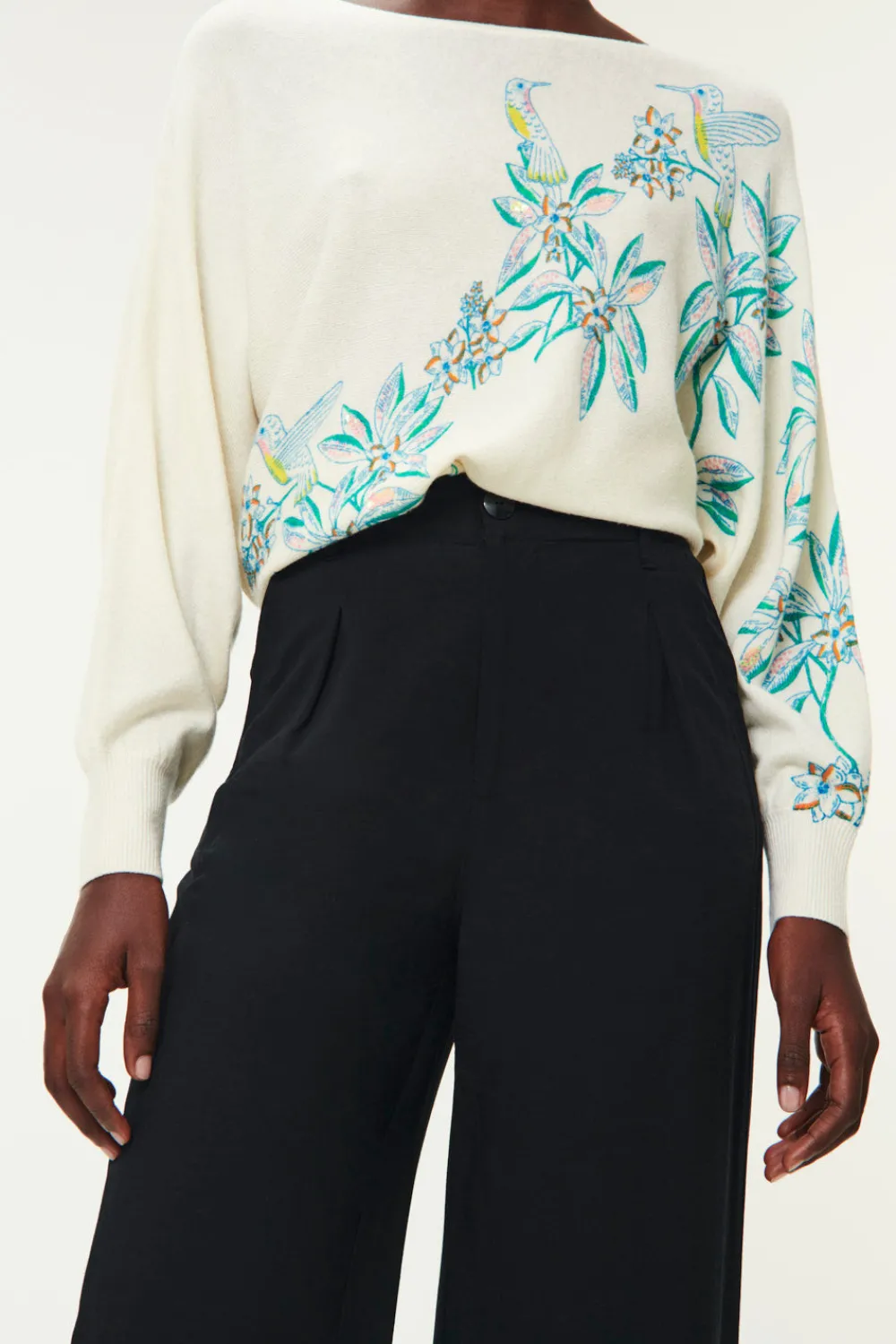 Des Petits Hauts Pantalon Espiza NOIR Clearance