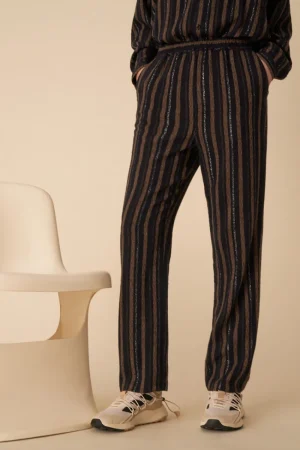 Des Petits Hauts pantalon etretat rayure bonnie RAYUREBONNIE Cheap