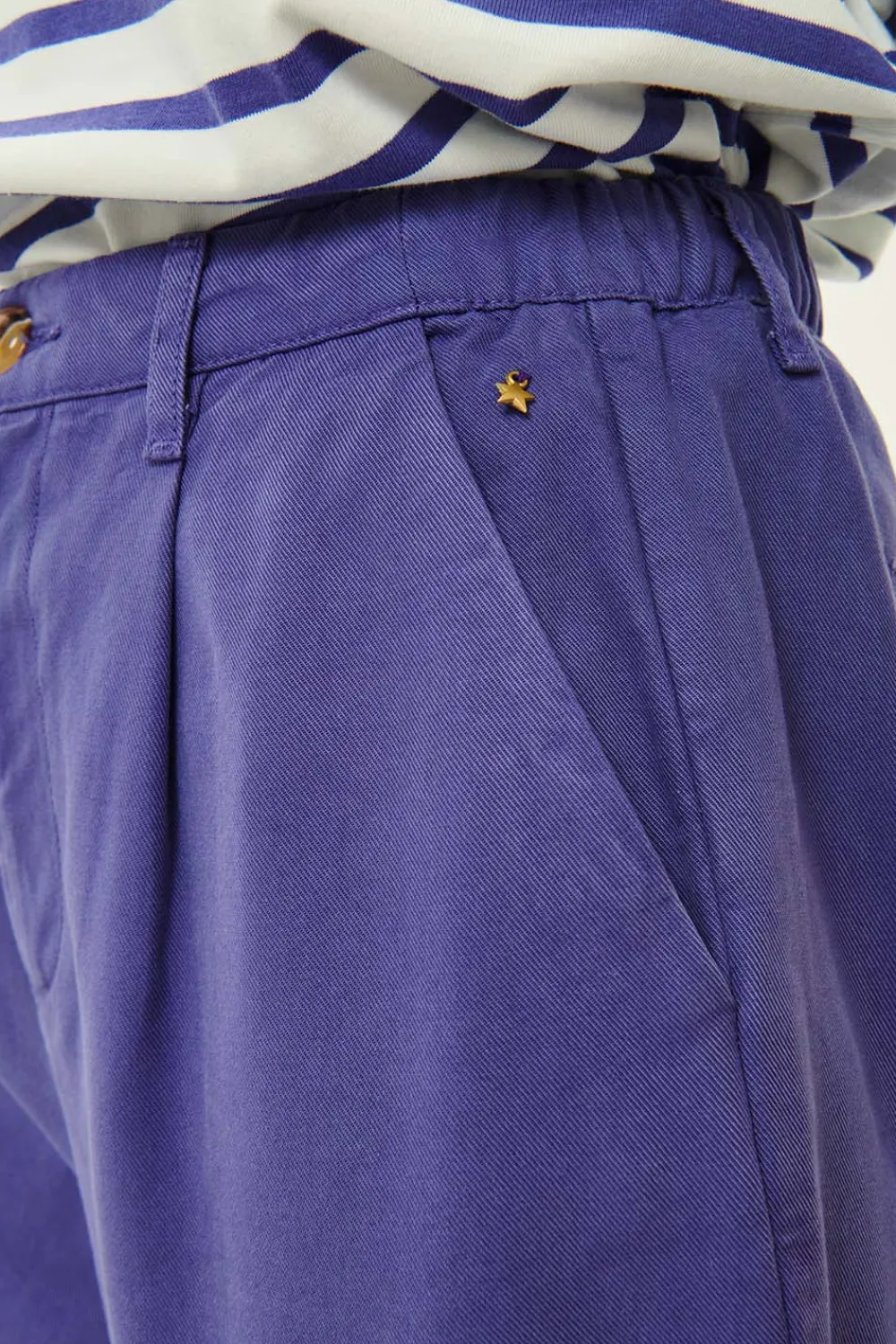 Des Petits Hauts Pantalon Simeon FIGUE Outlet