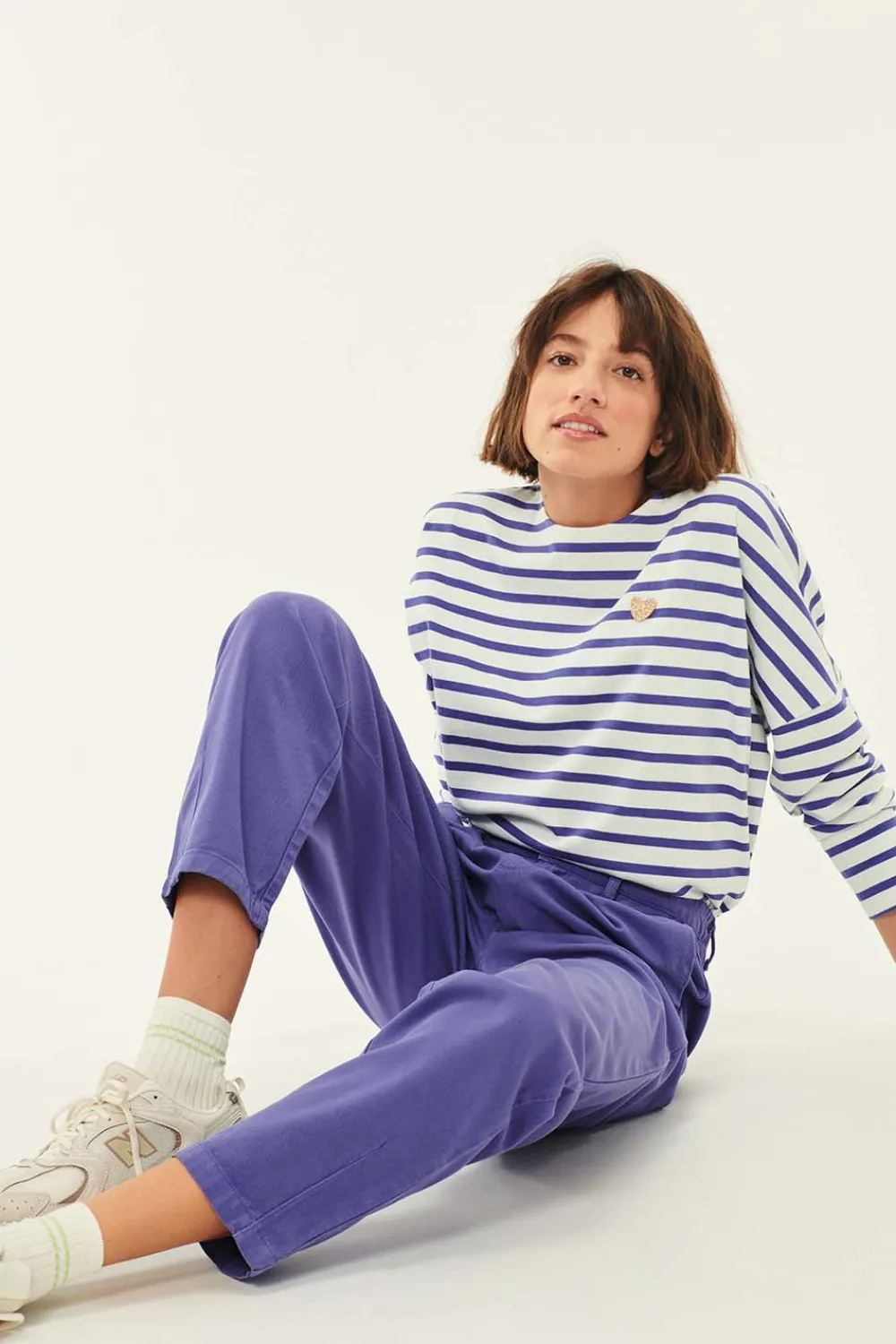 Des Petits Hauts Pantalon Simeon FIGUE Outlet