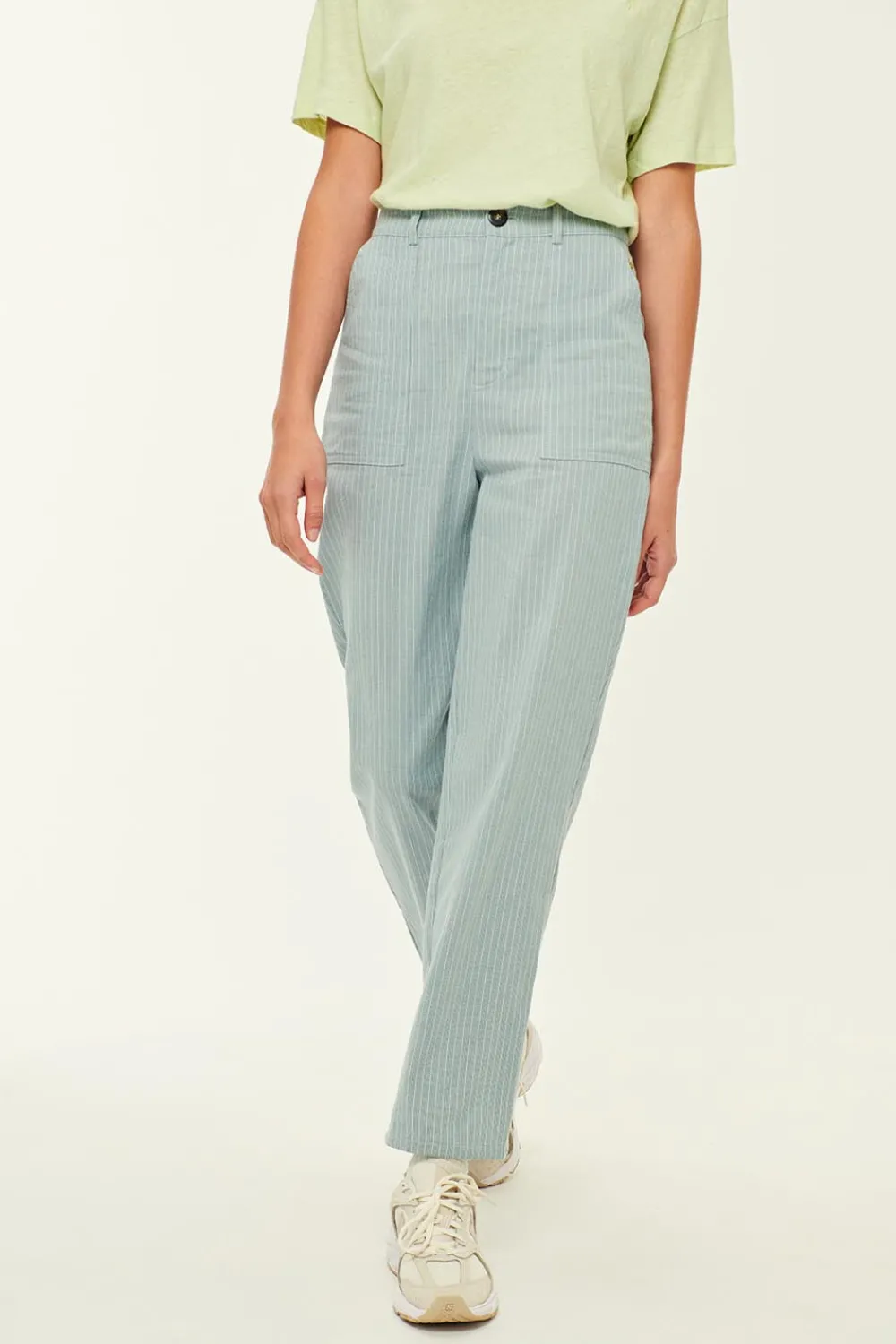 Des Petits Hauts Pantalon Tivar Rayure Marty RAYUREMARTY Flash Sale