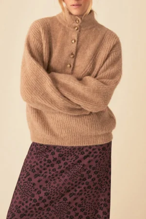 Des Petits Hauts pull anna beige chine BEIGECHINE Sale