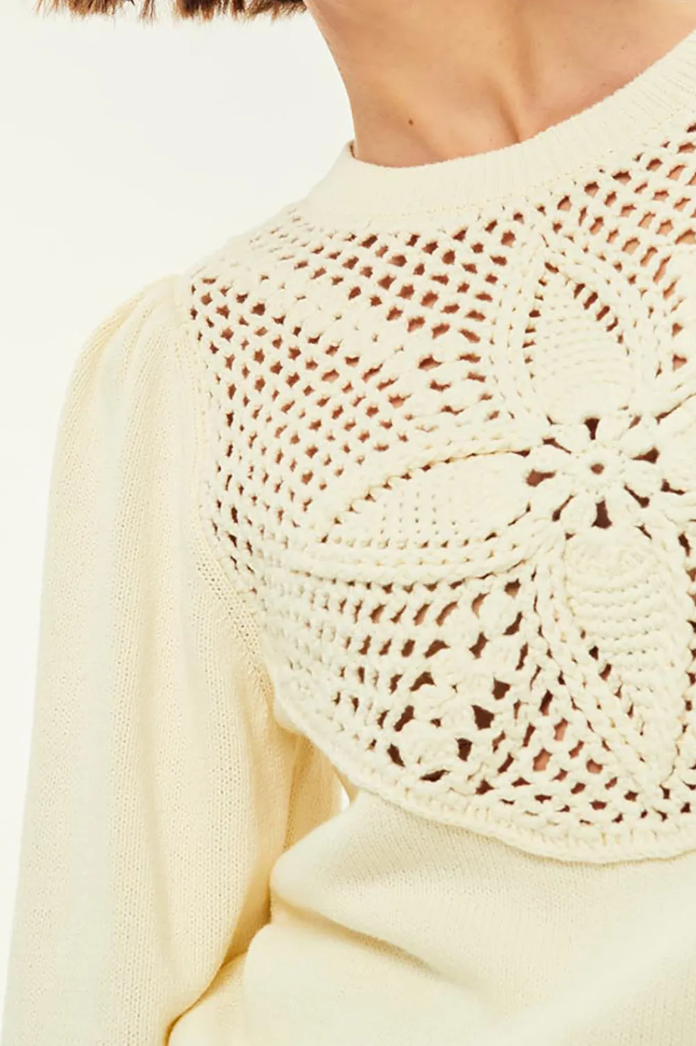 Des Petits Hauts Pull Azaria CREME Sale