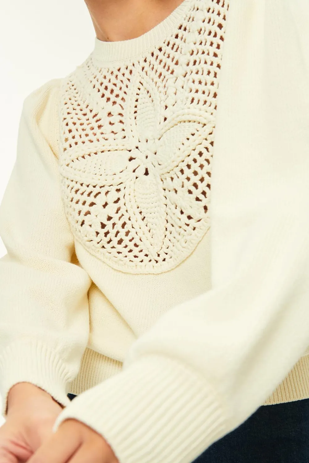 Des Petits Hauts Pull Azaria CREME Sale