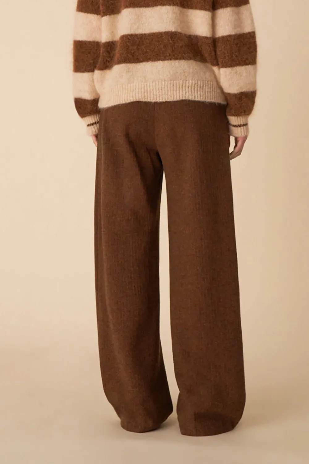 Des Petits Hauts pull banelle farine/moka Cheap