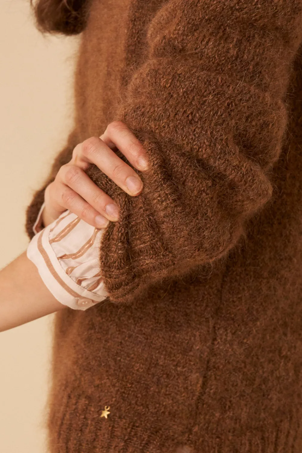 Des Petits Hauts pull berton MOKA Best Sale