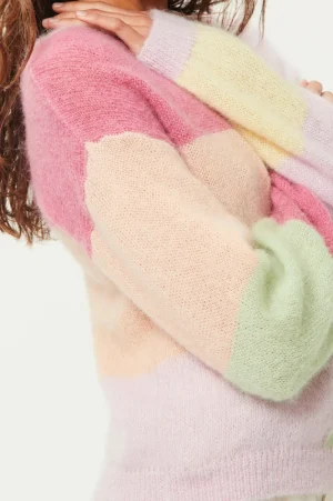 Des Petits Hauts Pull Bradley Mohair Multico MOHAIRMULTICO Best Sale