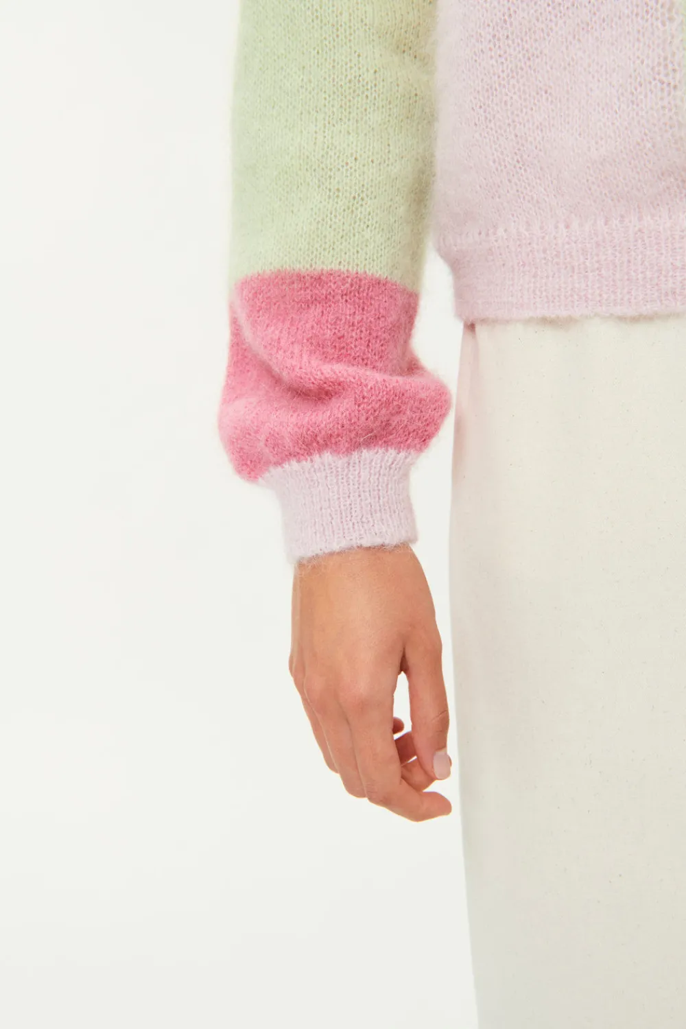 Des Petits Hauts Pull Bradley Mohair Multico MOHAIRMULTICO Best Sale